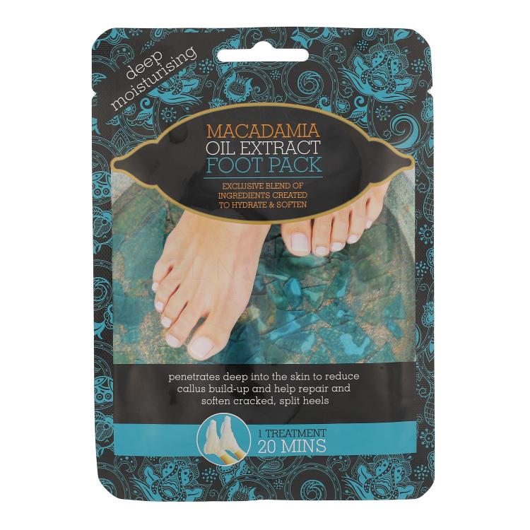 Xpel Macadamia Oil Extract Foot Pack Krém na nohy pre ženy 1 ks