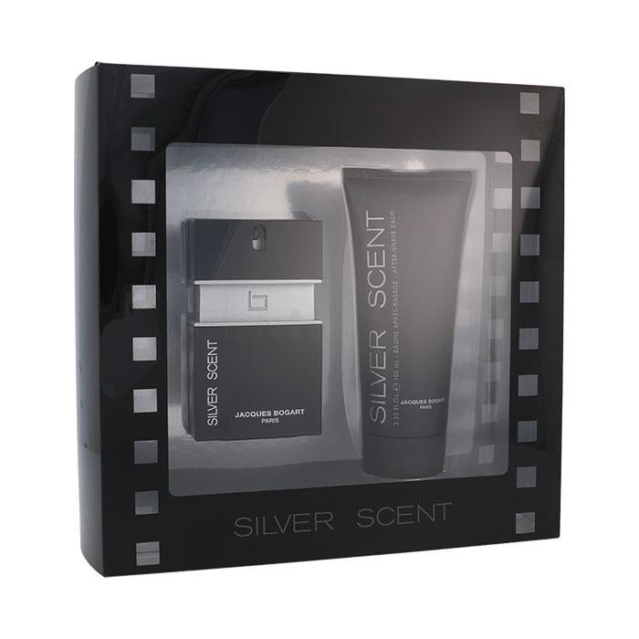 Jacques Bogart Silver Scent Darčeková kazeta toaletná voda 50 ml + balzam po holení 100 ml