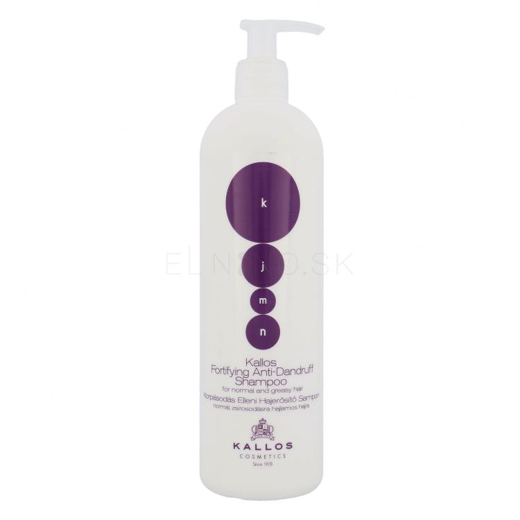 Kallos Cosmetics KJMN Fortifying Anti-Dandruff Šampón pre ženy 500 ml