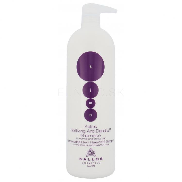 Kallos Cosmetics KJMN Fortifying Anti-Dandruff Šampón pre ženy 1000 ml