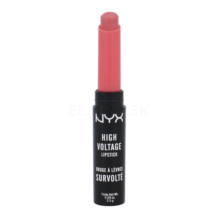NYX Professional Makeup High Voltage Rúž pre ženy 2,5 g Odtieň 01 Sweet 16