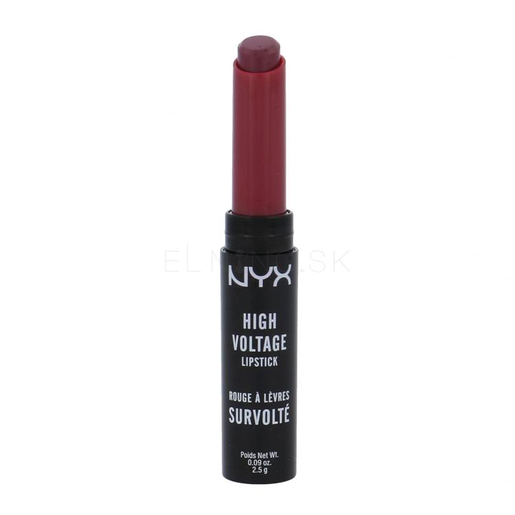 NYX Professional Makeup High Voltage Rúž pre ženy 2,5 g Odtieň 02 Wine &amp; Dine