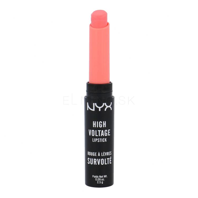 NYX Professional Makeup High Voltage Rúž pre ženy 2,5 g Odtieň 04 Pink Lady
