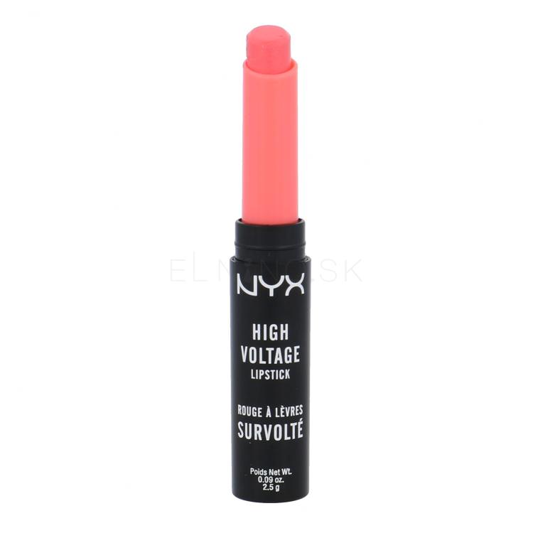 NYX Professional Makeup High Voltage Rúž pre ženy 2,5 g Odtieň 07 Beam