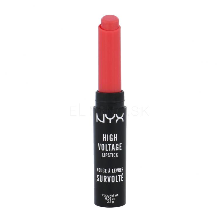 NYX Professional Makeup High Voltage Rúž pre ženy 2,5 g Odtieň 14 Rags To Riches