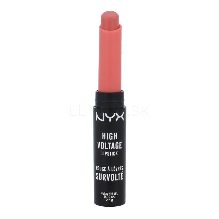NYX Professional Makeup High Voltage Rúž pre ženy 2,5 g Odtieň 19 Tiara