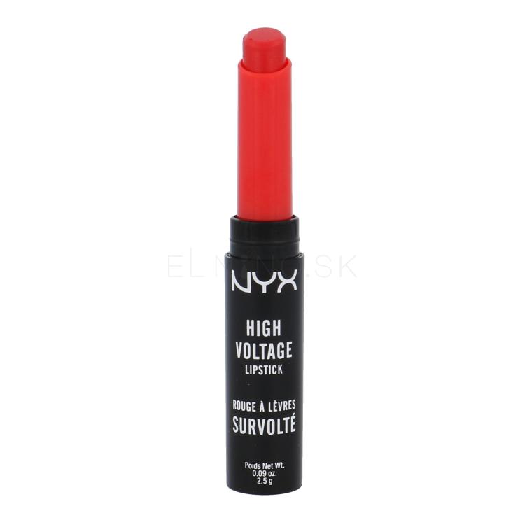 NYX Professional Makeup High Voltage Rúž pre ženy 2,5 g Odtieň 22 Rock Star