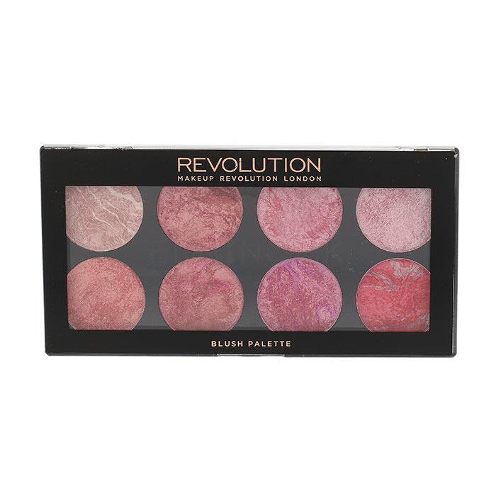 Makeup Revolution London Blush Palette Lícenka pre ženy 12,8 g Odtieň Blush Queen