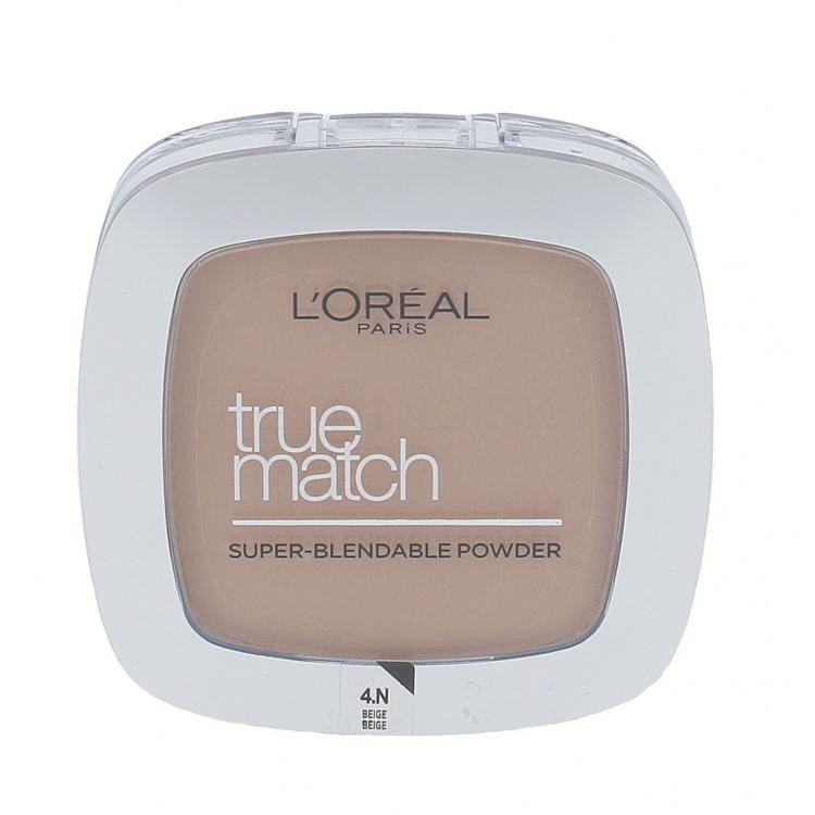 L&#039;Oréal Paris True Match Púder pre ženy 9 g Odtieň 4N Beige