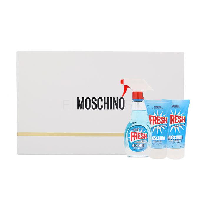 Moschino Fresh Couture Darčeková kazeta toaletná voda 50 ml + telové mlieko 50 ml + sprchovací gél 50 ml