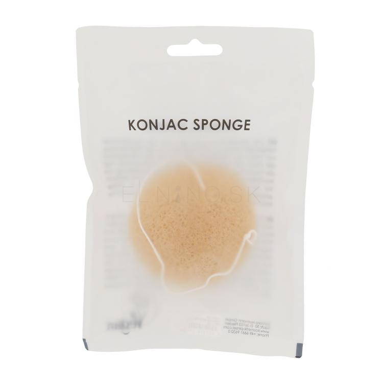 Sefiros Konjac Sponge Čistiaca kefka pre ženy 1 ks Odtieň Sand Yellow