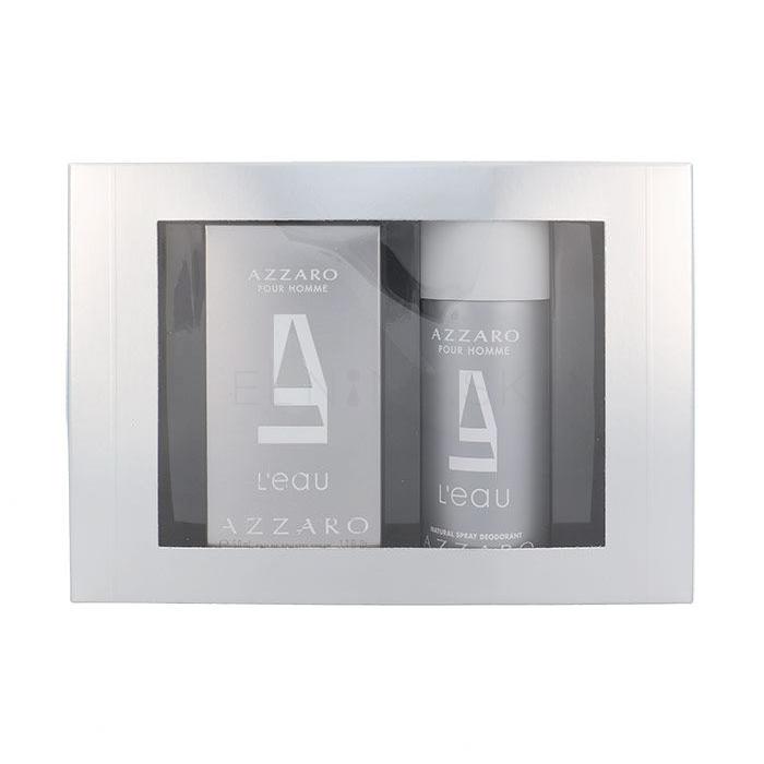 Azzaro Pour Homme L´Eau Darčeková kazeta toaletná voda 50 ml + dezodorant 150 ml