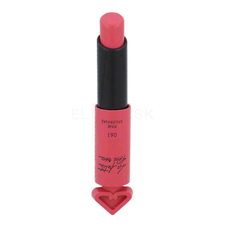 Guerlain La Petite Robe Noire Rúž pre ženy 2,8 g Odtieň 061 Pink Ballerinas tester