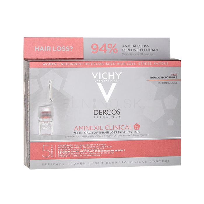 Vichy Dercos Aminexil Clinical 5 Sérum na vlasy pre ženy 21x6 ml