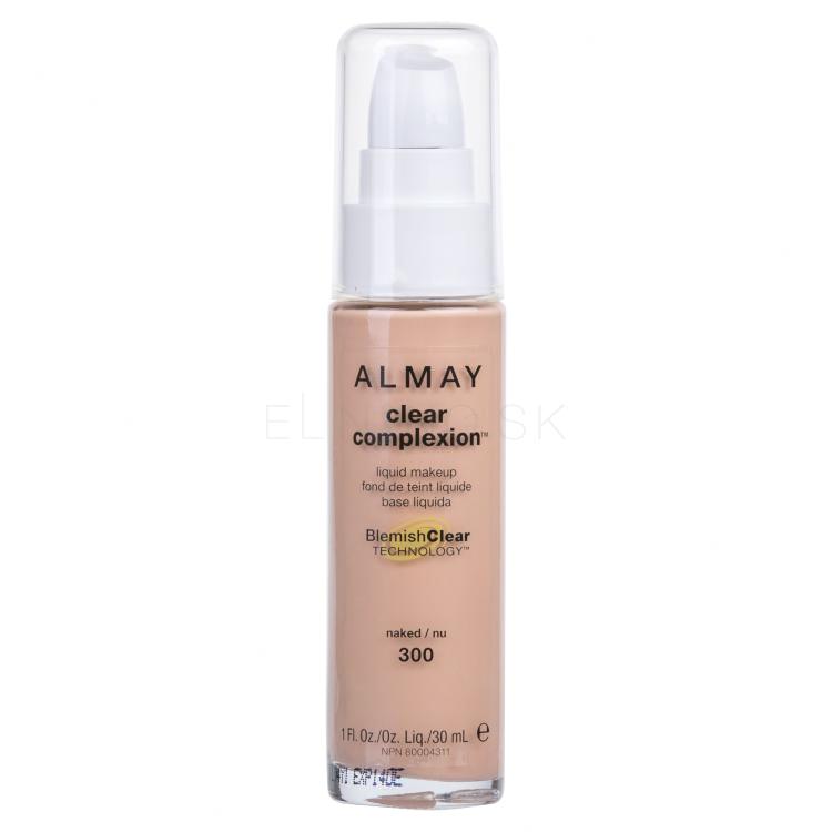 Almay Clear Complexion Make-up pre ženy 30 ml Odtieň 300 Naked