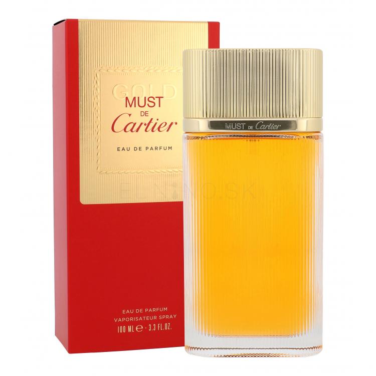 Cartier Must De Cartier Gold Parfumovaná voda pre ženy 100 ml