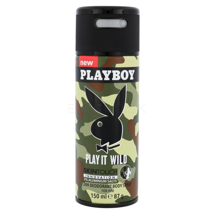 Playboy Play It Wild Dezodorant pre mužov 150 ml