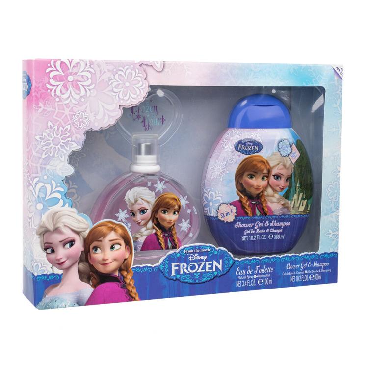 Disney Frozen Darčeková kazeta toaletná voda 100 ml + 2v1 sprchovací gél &amp; šampón 300 ml