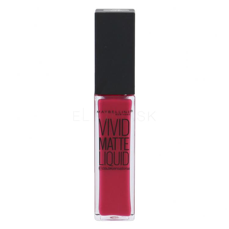 Maybelline Color Sensational Vivid Matte Liquid Rúž pre ženy 8 ml Odtieň 40 Berry Boost