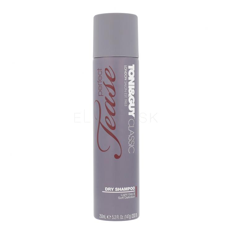 TONI&amp;GUY Classic Perfect Tease Suchý šampón pre ženy 250 ml