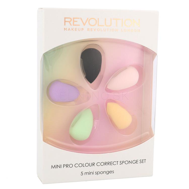 Makeup Revolution London Pro Colour Mini Aplikátor pre ženy 5 ks
