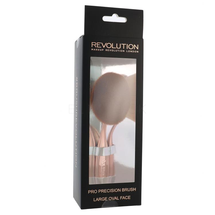 Makeup Revolution London Brushes Pro Precision Brush Large Oval Face Štetec pre ženy 1 ks