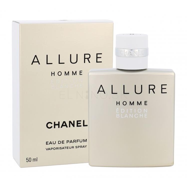 Chanel Allure Homme Edition Blanche Parfumovaná voda pre mužov 50 ml poškodená krabička