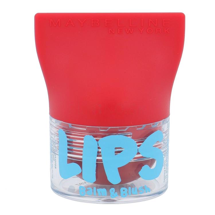 Maybelline Baby Lips Balm &amp; Blush Balzam na pery pre ženy 3,5 g Odtieň 05 Booming Ruby