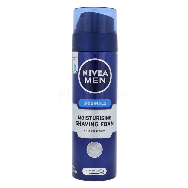 Nivea Men Original Moisturising Pena na holenie pre mužov 200 ml