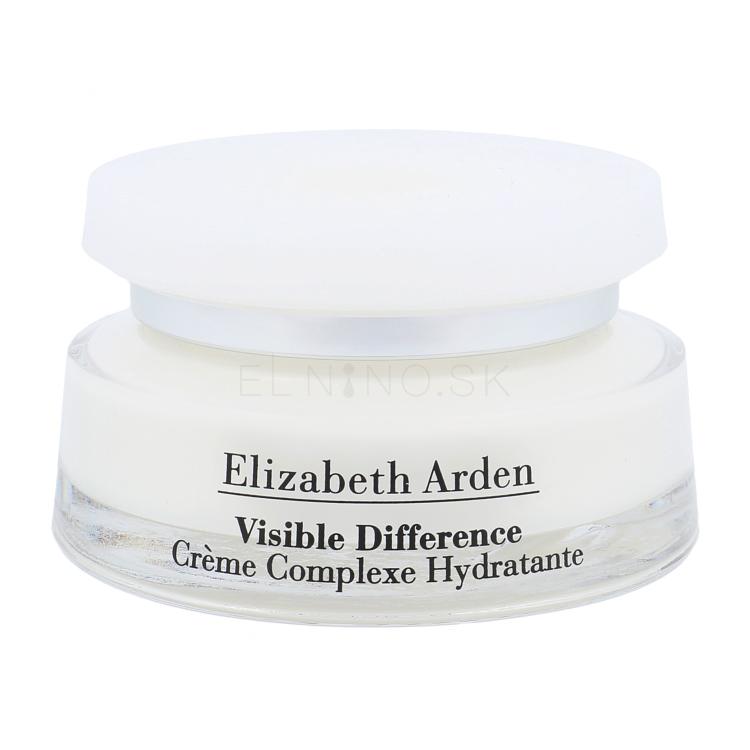 Elizabeth Arden Visible Difference Refining Moisture Cream Complex Denný pleťový krém pre ženy 75 ml poškodená krabička