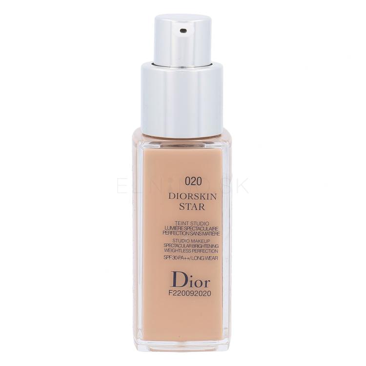 Christian Dior Diorskin Star SPF30 Make-up pre ženy 20 ml Odtieň 020 Light Beige tester