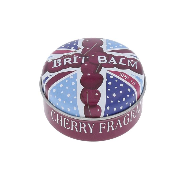 The Lip Gloss Company Brit Balm SPF15 Balzam na pery pre ženy 15 g Odtieň Cherry