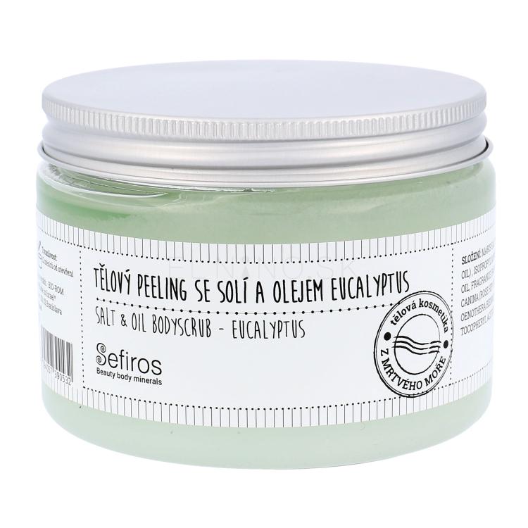 Sefiros Salt &amp; Oil Bodyscrub Eucalyptus Telový peeling pre ženy 300 ml