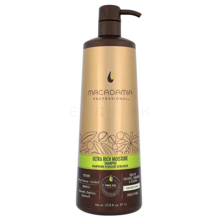 Macadamia Professional Ultra Rich Moisture Šampón pre ženy 1000 ml