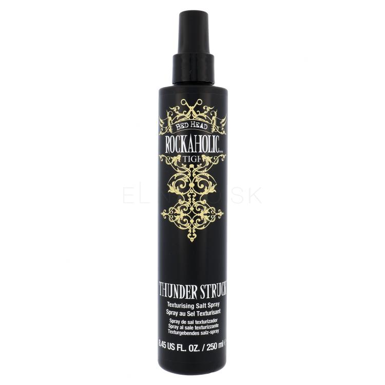 Tigi Rockaholic Thunder Struck Texturising Salt Spray Pre definíciu a tvar vlasov pre ženy 250 ml