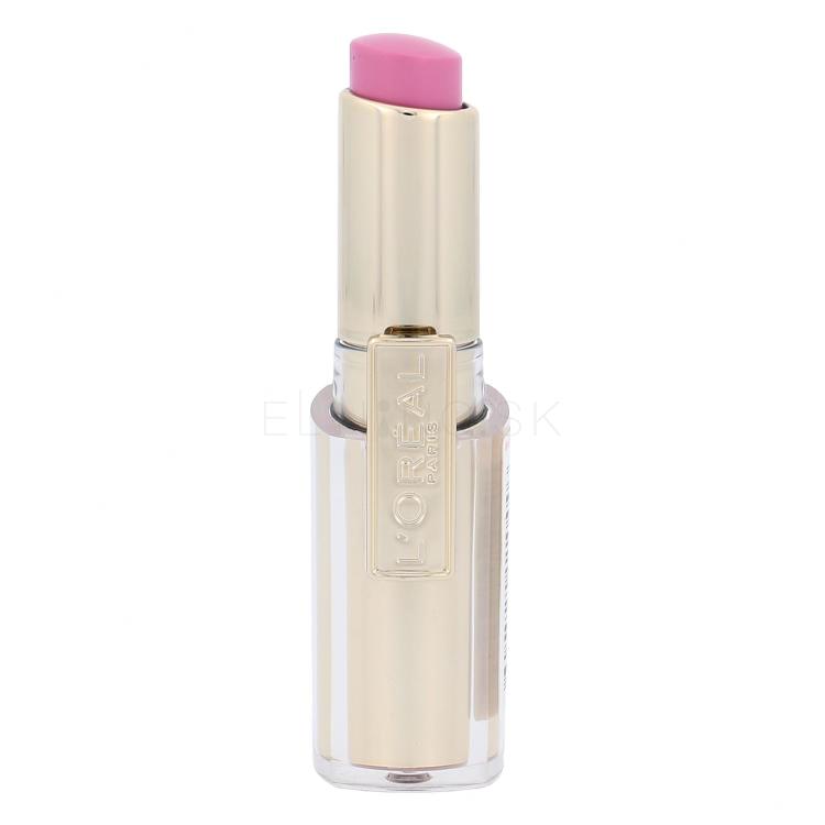 L&#039;Oréal Paris Shine Caresse Rúž pre ženy 4 g Odtieň 201 Flirty Violet