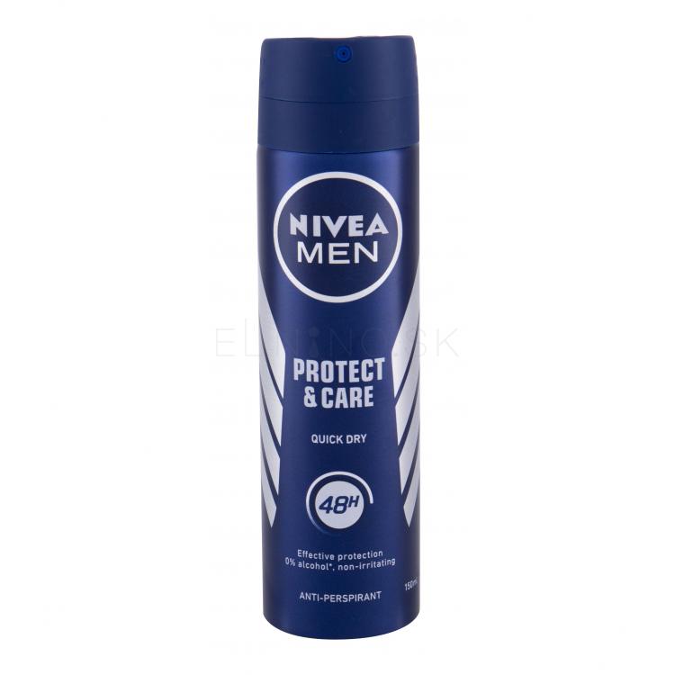 Nivea Men Protect &amp; Care 48h Antiperspirant pre mužov 150 ml