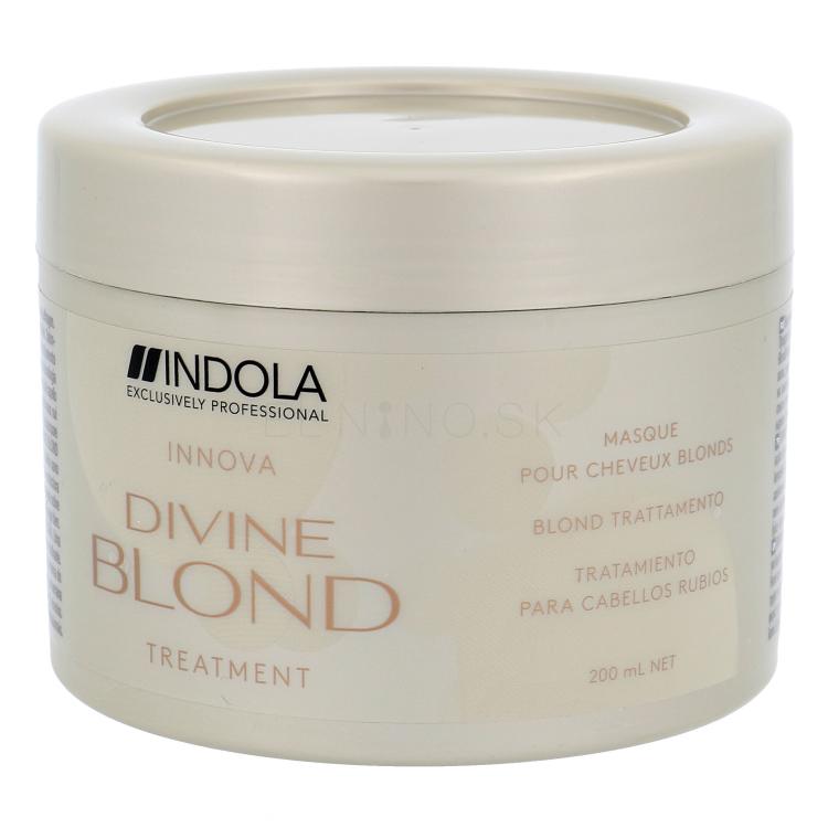 Indola Innova Divine Blond Maska na vlasy pre ženy 200 ml