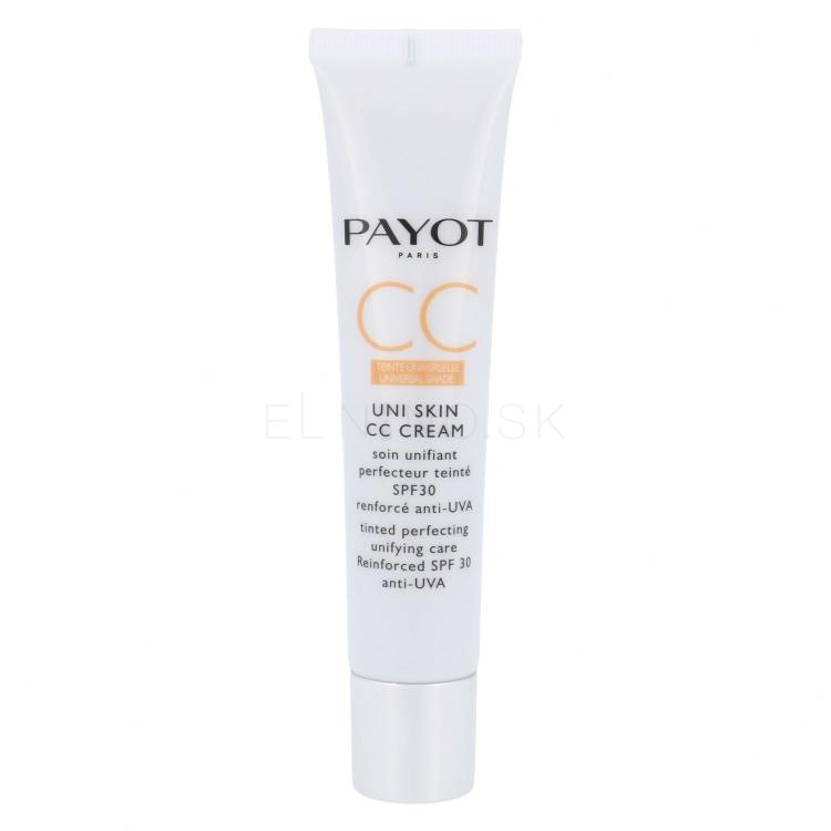 PAYOT Uni Skin SPF30 CC krém pre ženy 40 ml