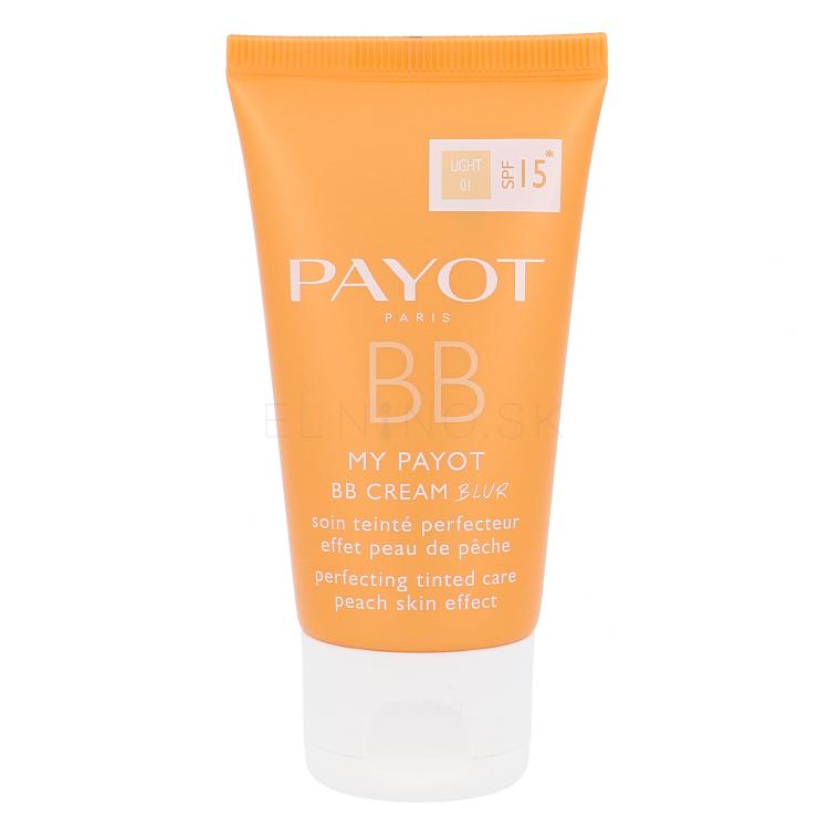 PAYOT My Payot BB Cream Blur SPF15 BB krém pre ženy 50 ml Odtieň 01 Light