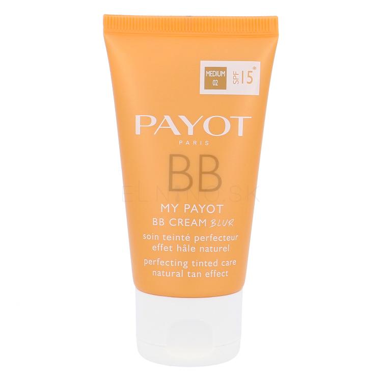 PAYOT My Payot BB Cream Blur SPF15 BB krém pre ženy 50 ml Odtieň 02 Medium