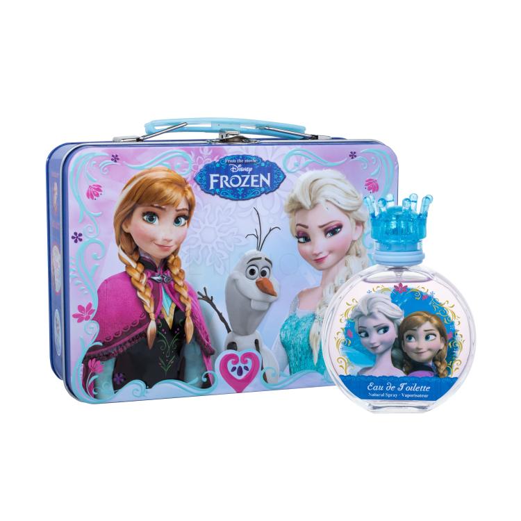 Disney Frozen Darčeková kazeta toaletná voda 100 ml + plechová dóza