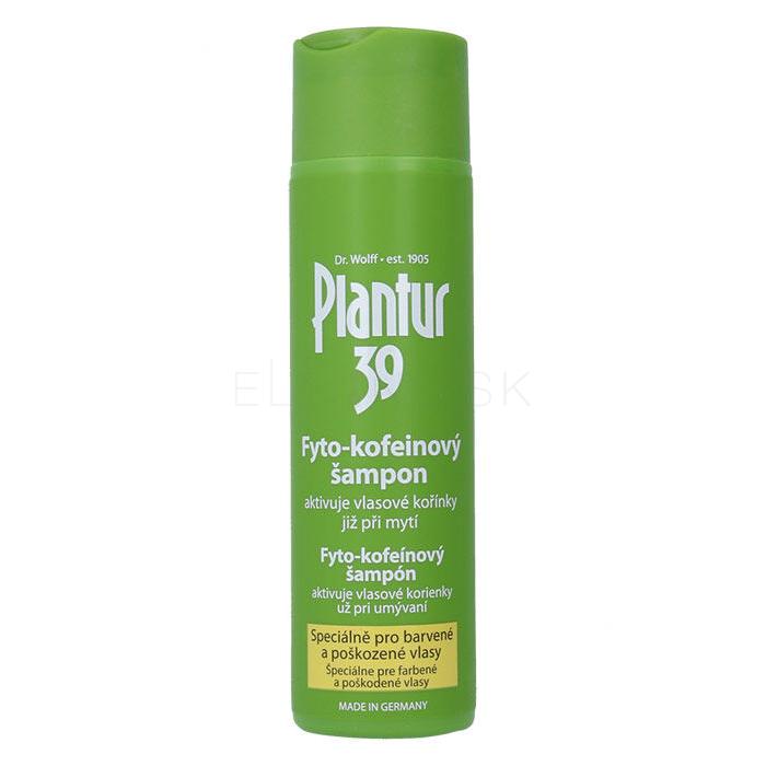Plantur 39 Phyto-Coffein Colored Hair Šampón pre ženy 250 ml poškodená krabička