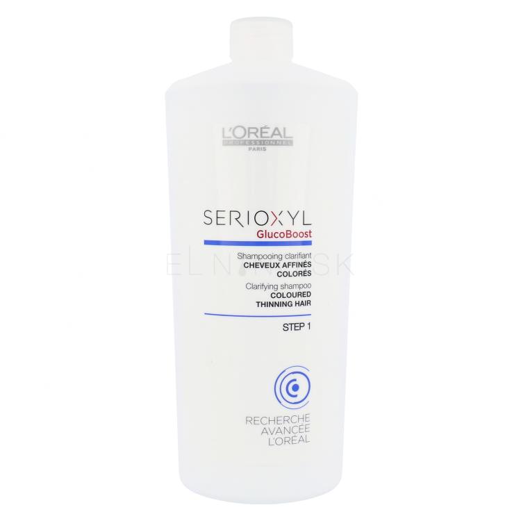 L&#039;Oréal Professionnel Serioxyl GlucoBoost Clarifying Šampón pre ženy 1000 ml