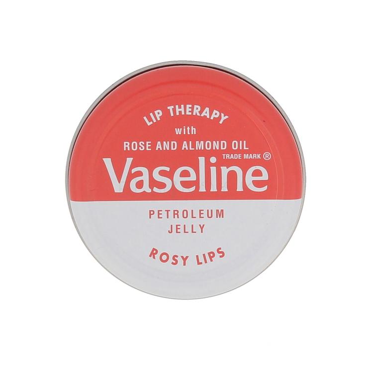 Vaseline Lip Therapy Rosy Lips Balzam na pery pre ženy 20 g