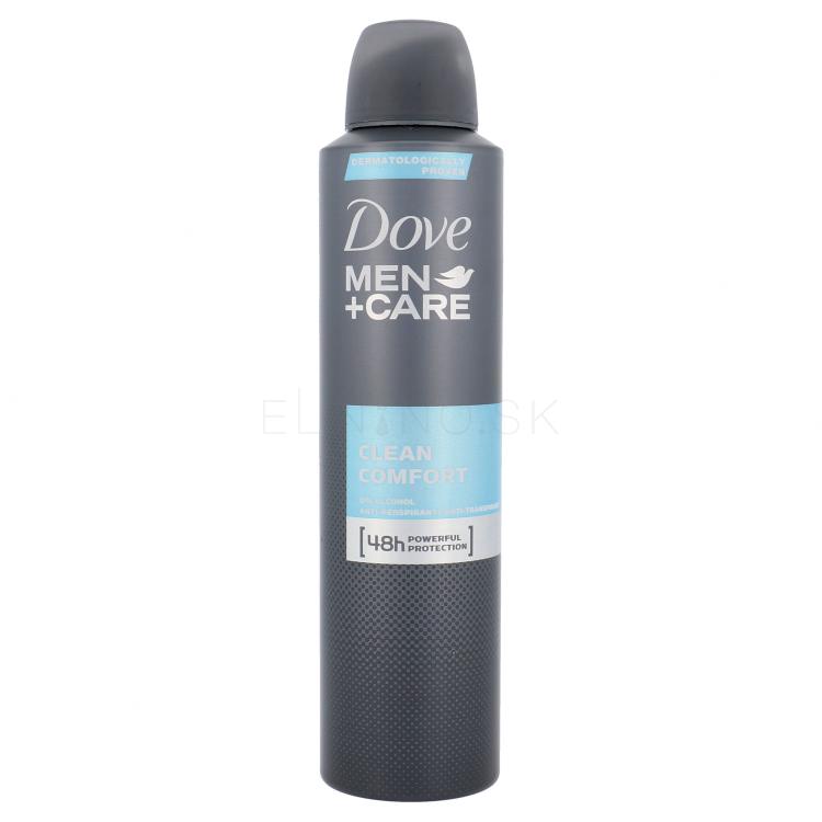 Dove Men + Care Clean Comfort 48h Antiperspirant pre mužov 250 ml