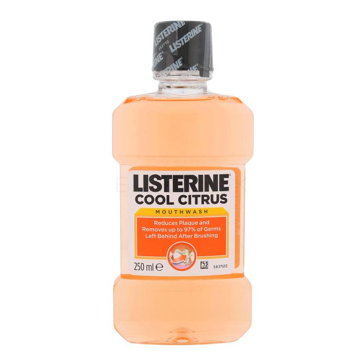 Listerine Cool Citrus Mouthwash Ústna voda 250 ml