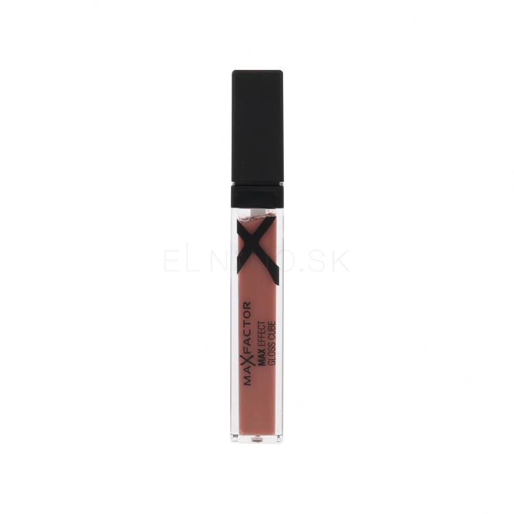 Max Factor Max Effect Gloss Cube Lesk na pery pre ženy 4 ml Odtieň 05 Nude Brown