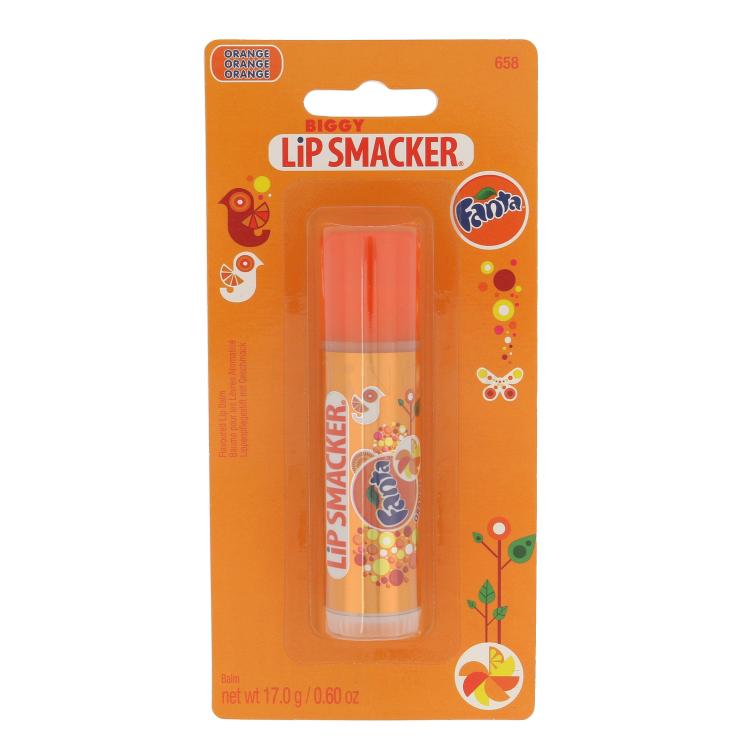 Lip Smacker Biggy Lip Balm Fanta Orange Balzam na pery pre ženy 17 g