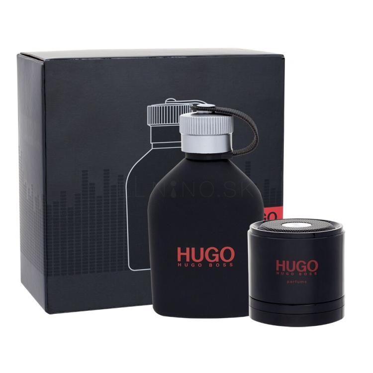 HUGO BOSS Hugo Just Different Darčeková kazeta toaletná voda 125 ml + prenosný reproduktor